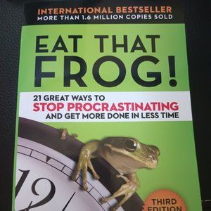 *3/$10* Eat That Frog -21 Great Ways to Stop Procrastinating